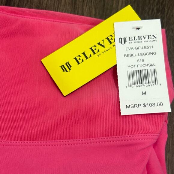 NWT Eleven by Venus Williams Rebel Legging in Hot Fuchsia Size M - Picture 6 of 9